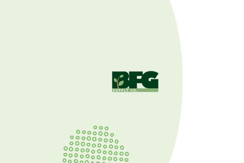 BFG Supply Co. logo with a green background for a customer quote.