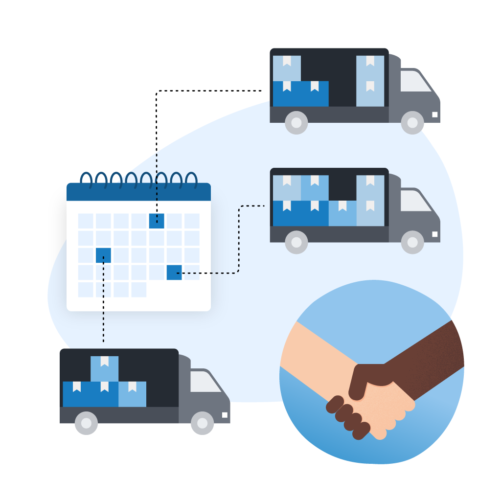 Visual supporting the feature: reducing OTIF penalties and strengthening retailer partnerships