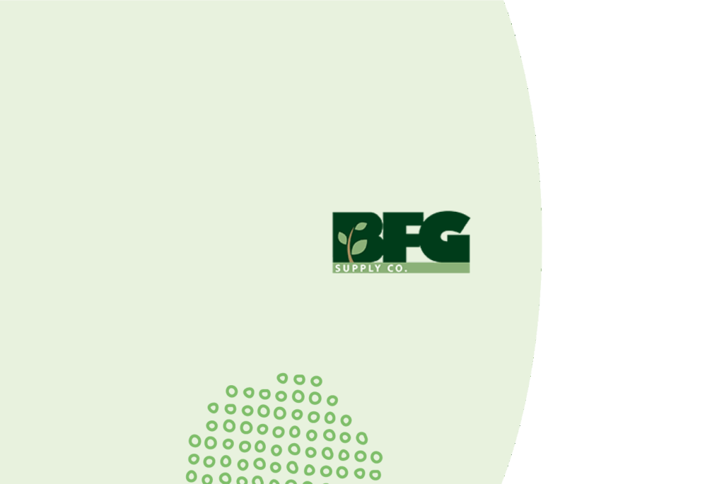 BFG Supply Co. logo with a green background for a customer quote.