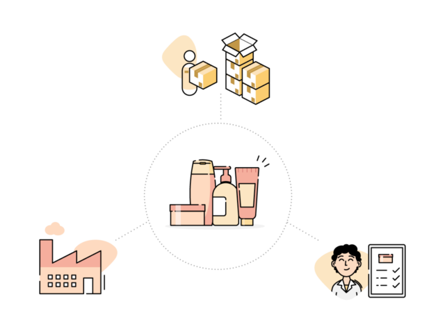 Illustration of a network of stakeholders
