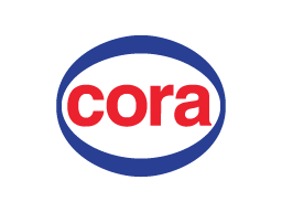 Cora France's logo - Leading French hypermarket group.