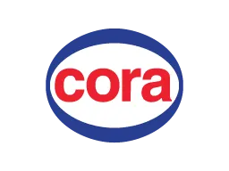 Cora France's logo - Leading French hypermarket group.